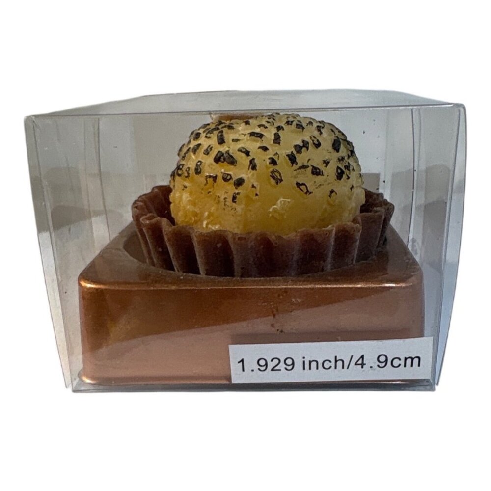 Chocolate Scented Candle Bougie Truffle Decorative In Gift Box
